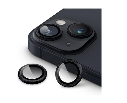 Apple iPhone 14 Plus Camera Lens Protector with Aluminum Alloy Rings