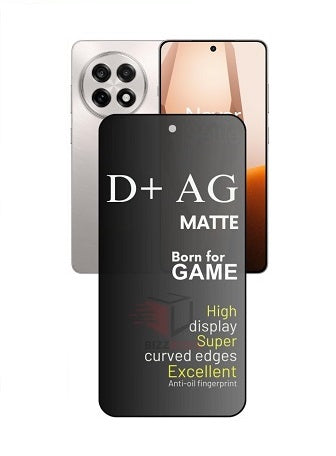 Oneplus 13R 5g Gaming Special D+ AG Matte Tempered Glass Anti Fingerprint