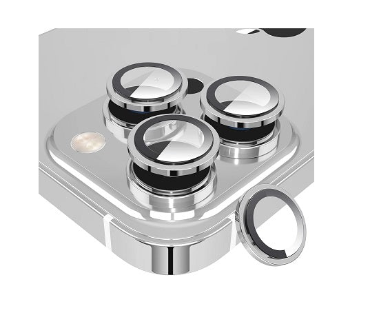 Apple iPhone 16 Pro Camera Lens Protector with Aluminum Alloy Rings