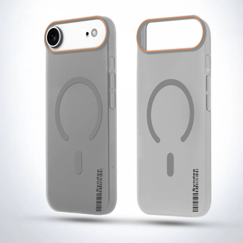 Apple iPhone 17 Air Premium Magnetic Frosted Ultra Slim Back Case - Frosted Grey