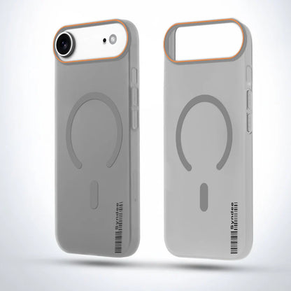 Apple iPhone 17 Air Premium Magnetic Frosted Ultra Slim Back Case - Frosted Grey