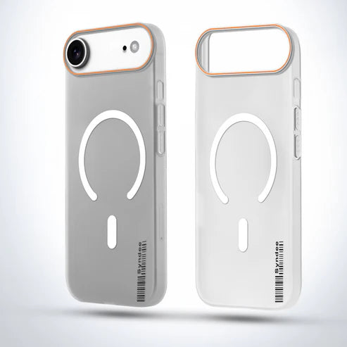 Apple iPhone 17 Air Premium Magnetic Frosted Ultra Slim Back Case - Frosted White