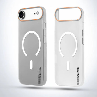 Apple iPhone 17 Air Premium Magnetic Frosted Ultra Slim Back Case - Frosted White