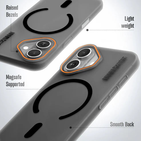Apple iPhone 17 Premium Magnetic Frosted Ultra Slim Back Case - Frosted White