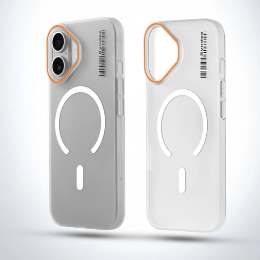Apple iPhone 17 Premium Magnetic Frosted Ultra Slim Back Case - Frosted White