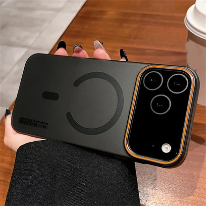 Apple iPhone 17 Pro Premium Magnetic Frosted Ultra Slim Back Case - Frosted Black