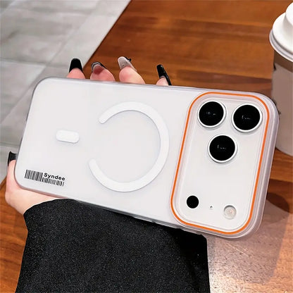 Apple iPhone 17 Pro Premium Magnetic Frosted Ultra Slim Back Case - Frosted White