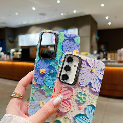 Samsung S24 5G 3D Hot Trending Rhinestone Flowers case - Pattern 5