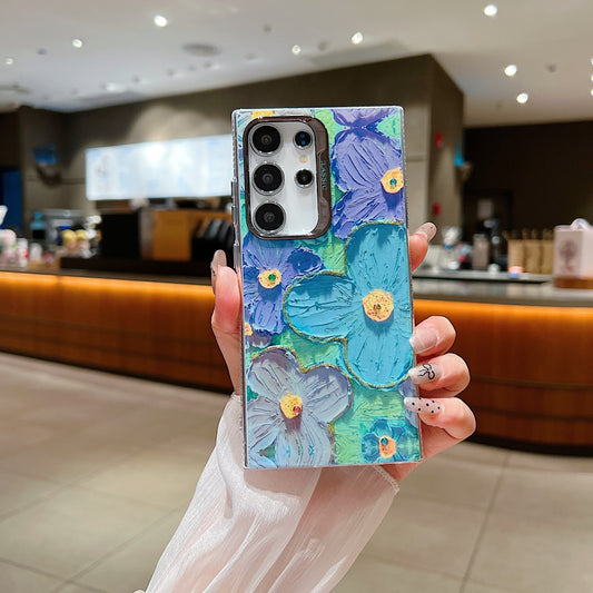 Samsung S24 Ultra 5G 3D Hot Trending Rhinestone Flowers case - Pattern 6