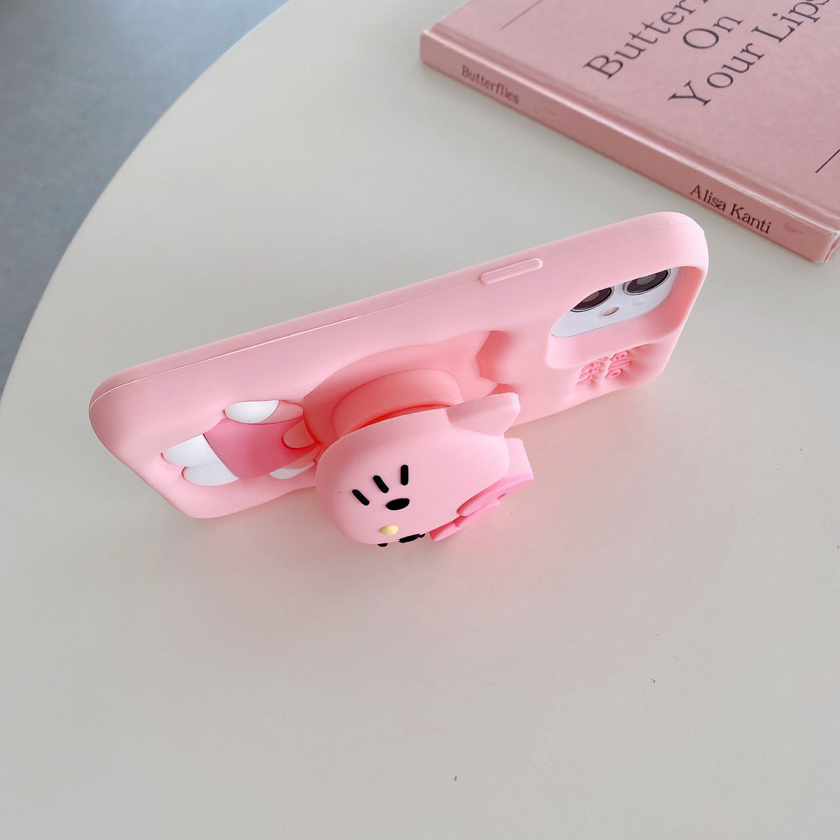Apple iPhone 11/12 Hello Kitty Pop Sockets Soft Silicone cases (Hello Kitty)