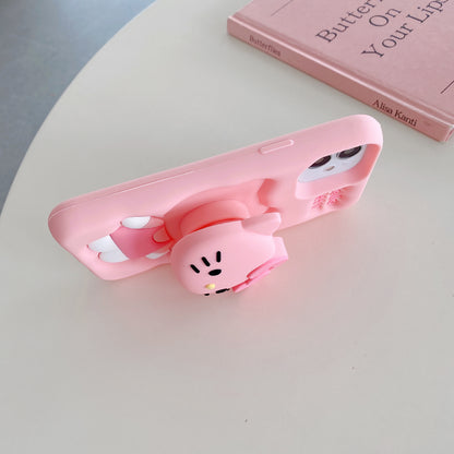 Apple iPhone 11/12 Hello Kitty Pop Sockets Soft Silicone cases (Hello Kitty)