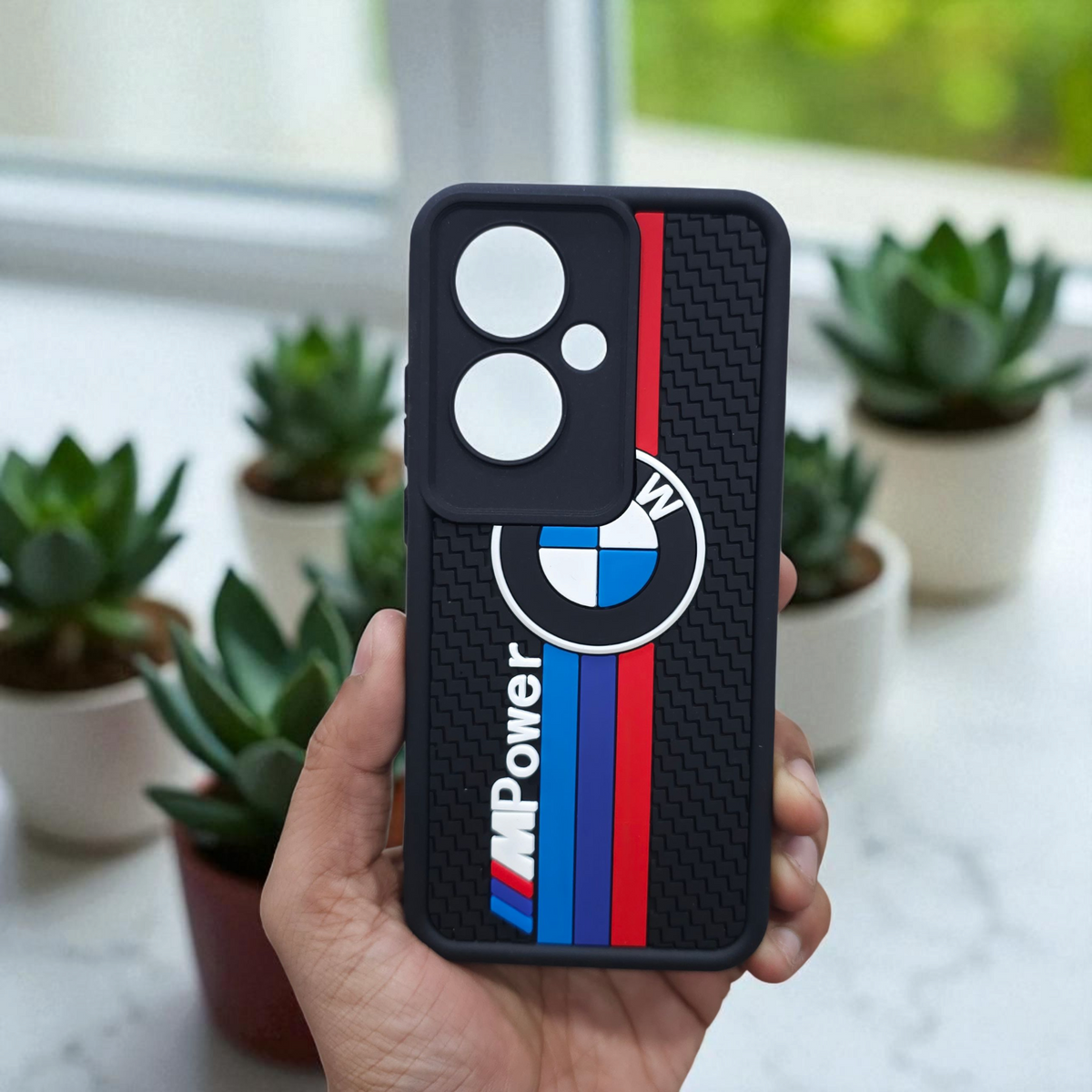 Oppo F25 Pro 5G BMW Soft Silicone Cute 3D Cartoon Back Cover Case - BMW