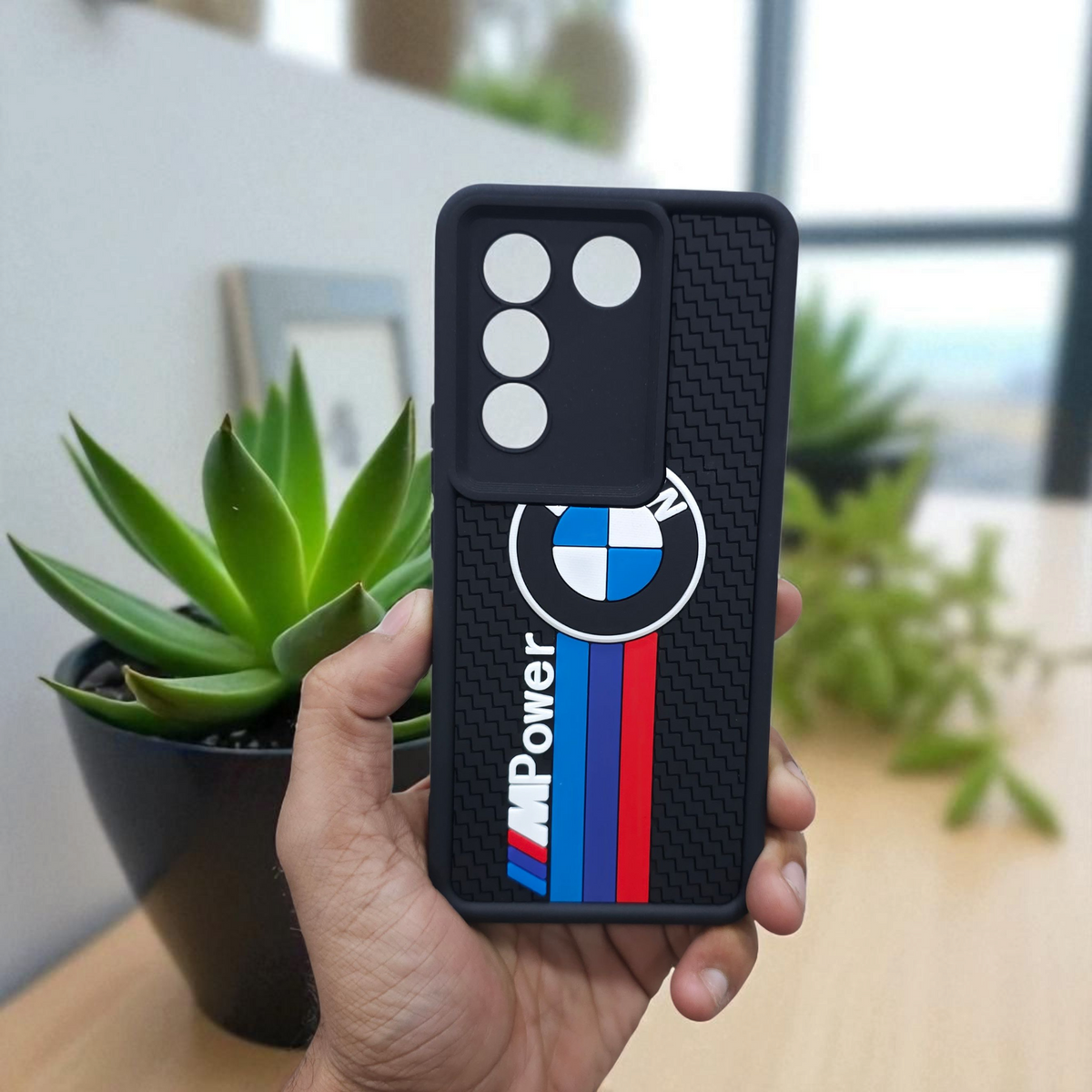 Vivo V27 5G BMW Soft Silicone Cute 3D Cartoon Back Cover Case - BMW