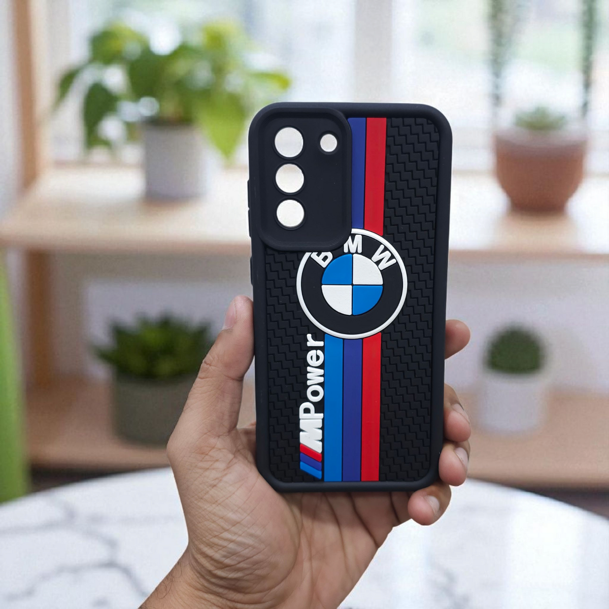 Samsung S21 FE 5G BMW Soft Silicone Cute 3D Cartoon Back Cover Case - BMW