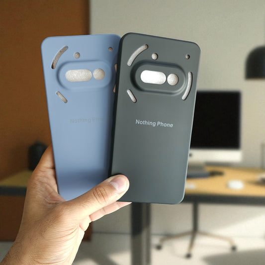 (Pack of 2) Silicone Case Cover for Nothing Phone 3A 5G - Combo 4