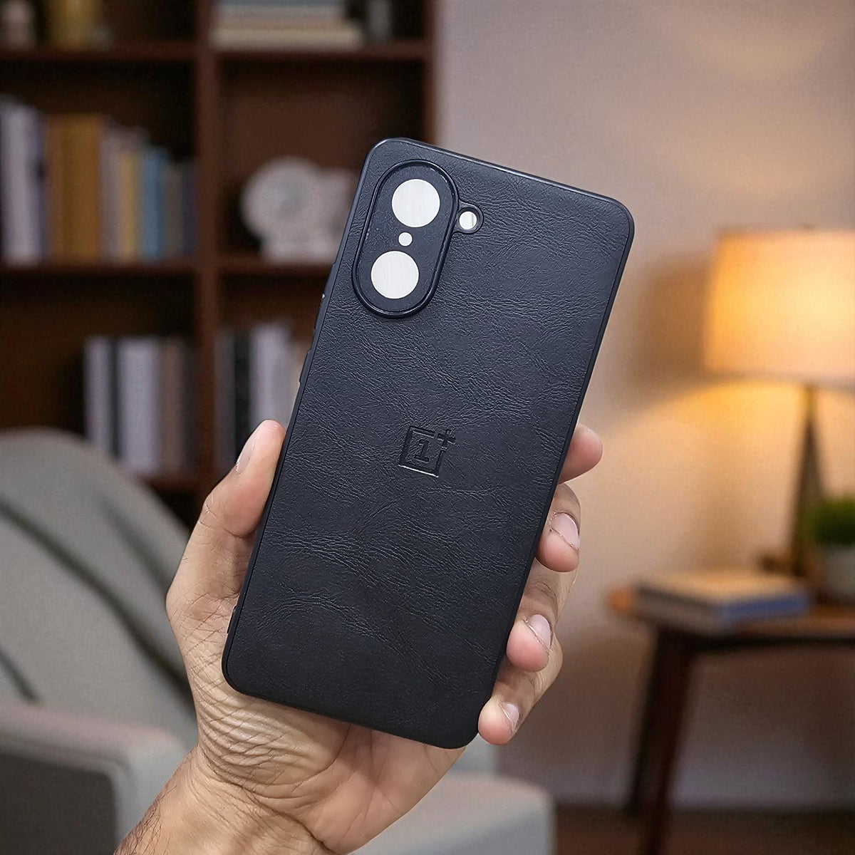 Oneplus Nord Ce 5 5g Premium Leather Back Case Cover - Black
