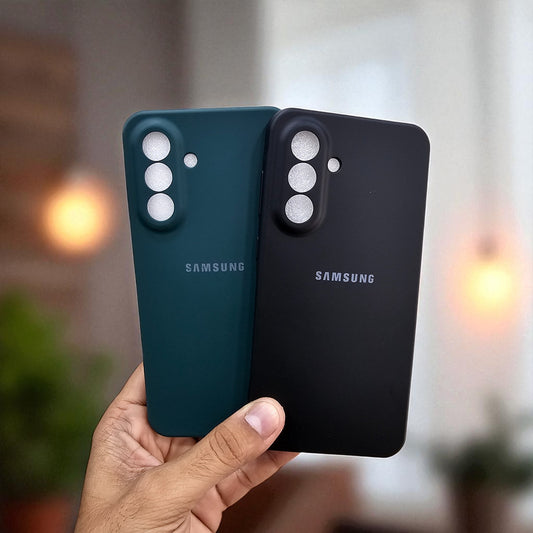(Pack of 2) Silicone Case Cover for Samsung A56 5G - Combo 3