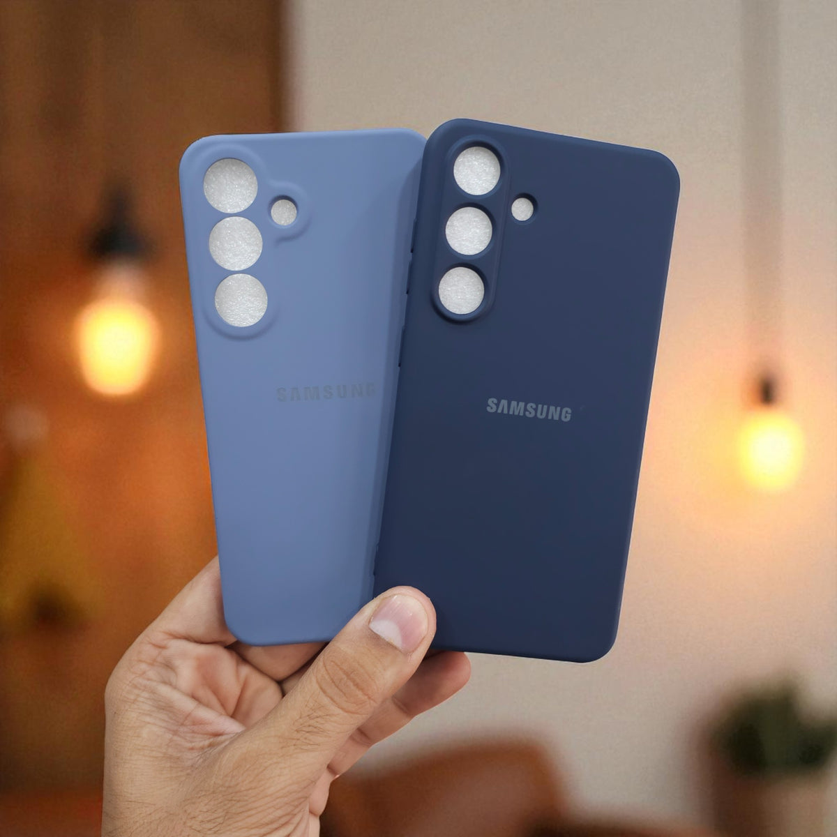 (Pack of 2) Silicone Case Cover for Samsung S25 5G - Combo 2