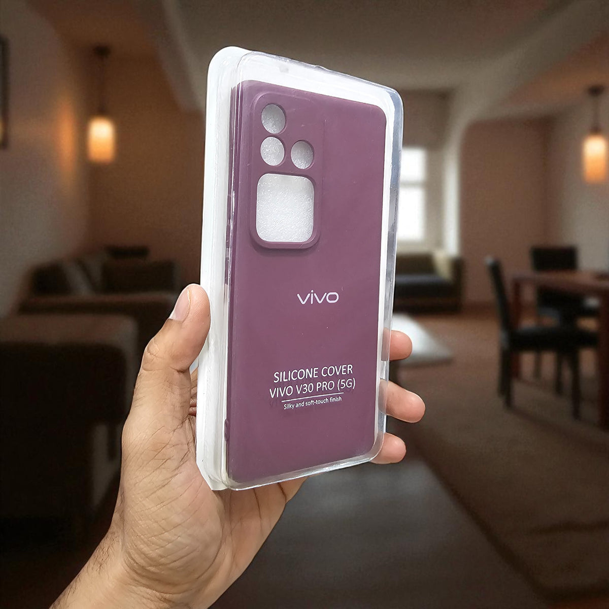 Vivo V30/V30 Pro 5g Soft Silicone Back Cover Case - Pattern 3