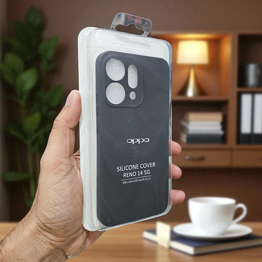 Oppo Reno 14 5g Soft Silicone Back Cover Case - Pattern 4
