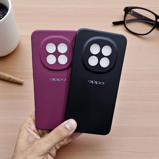 (Pack of 2) Silicone Case Cover for Oppo F29 Pro 5G - Combo 1