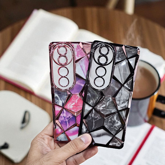 (Pack of 2) Vivo V40 / V40 Pro 5g Gradient Glitter Daimond Back Case Cover - Combo 2