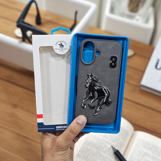 Apple iPhone 17 Premium US POLO Assn. Embroidery Leather case - Jockey 5