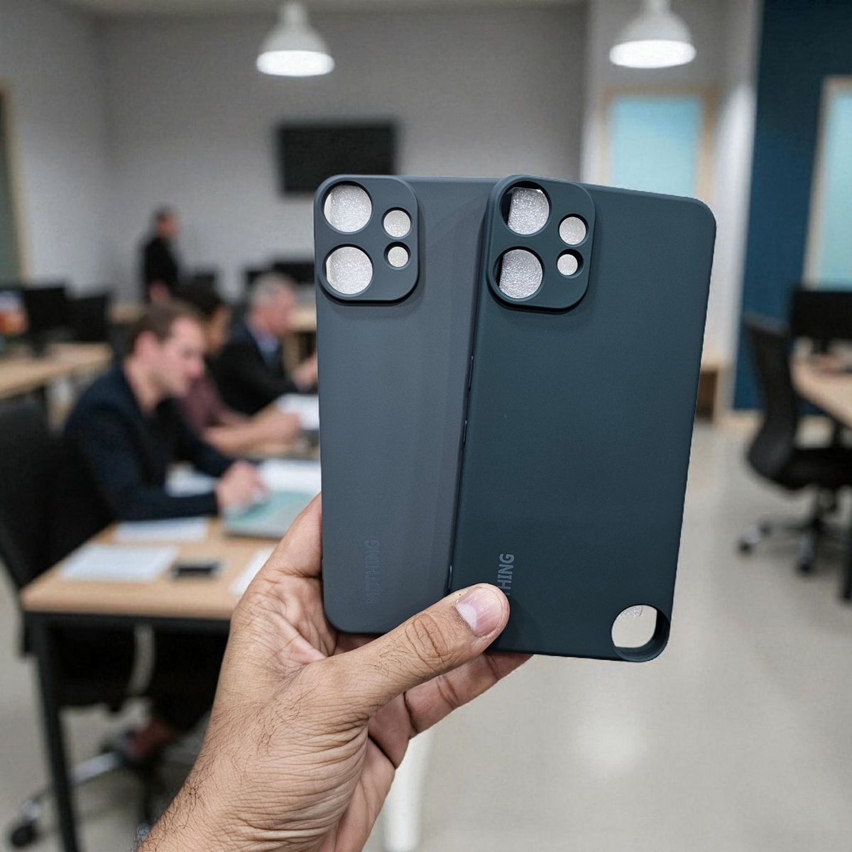 (Pack of 2) Nothing Cmf Phone 2 Pro 5G Silicone Case Cover - Combo 1