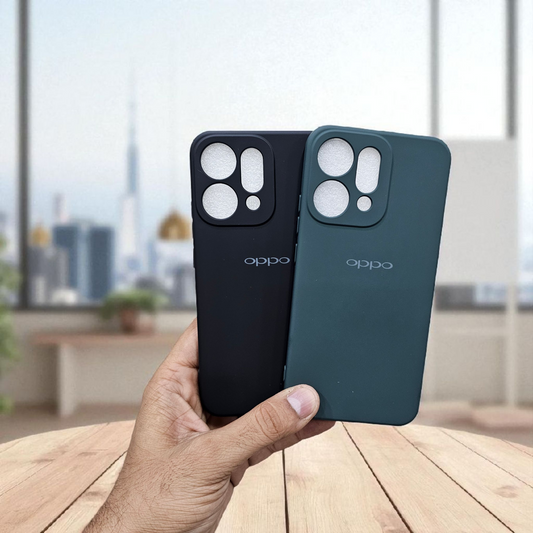 (Pack of 2) Oppo Reno 14 5G Silicone Case Cover - Combo 1
