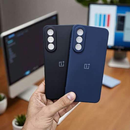 (Pack of 2) OnePlus Nord 5 5G Silicone Case Cover - Combo 1