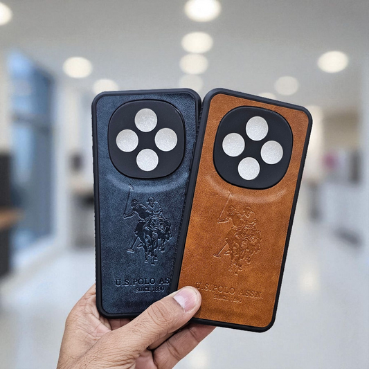 (Pack of 2)Oppo F31 Pro 5g Polo Leather Finish Soft Back Case Cover - Combo 3