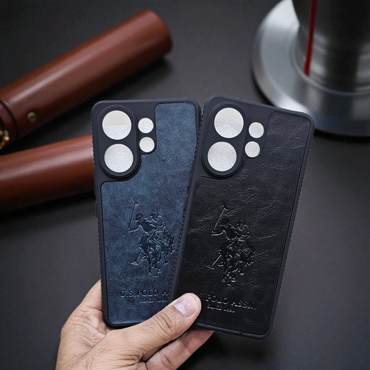 (Pack of 2)Vivo V60/V60e/T4 Pro 5g Polo Leather Finish Soft Back Case Cover - Combo 2