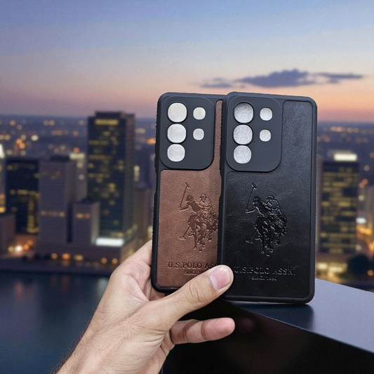 (Pack of 2)Oppo F31 5g Polo Leather Finish Soft Back Case Cover - Combo 1