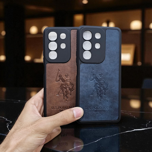 (Pack of 2)Vivo T4x/iQoo Z10x 5g Polo Leather Finish Soft Back Case Cover - Combo 3
