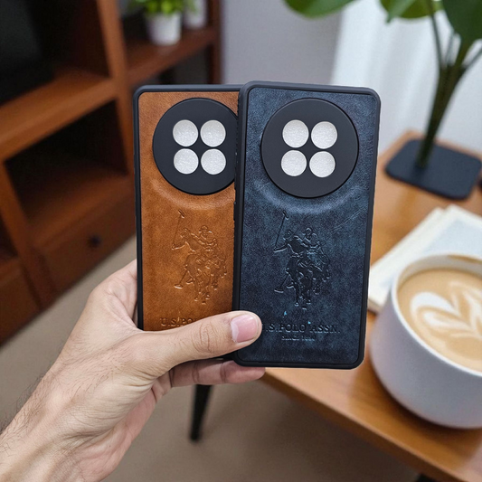 (Pack of 2)Oppo F31 Pro Plus+ 5g Polo Leather Finish Soft Back Case Cover - Combo 3