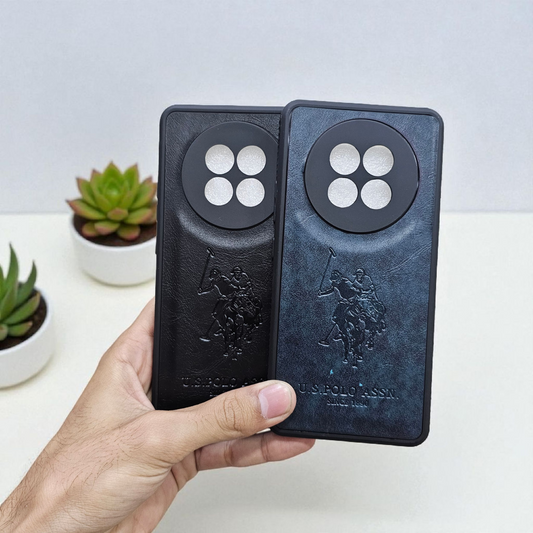 (Pack of 2)Oppo F31 Pro Plus+ 5g Polo Leather Finish Soft Back Case Cover - Combo 2