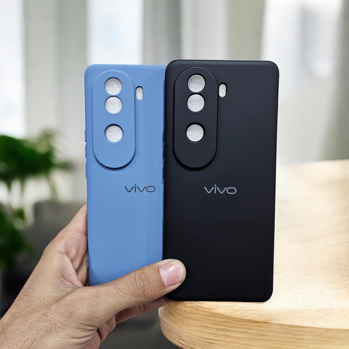 (Pack of 2) Vivo V40e / iQOO Z9s 5G Silicone Case Cover - Pattern 5