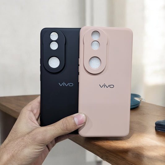 (Pack of 2) Vivo V50/V50e 5G Silicone Case Cover - Pattern 1