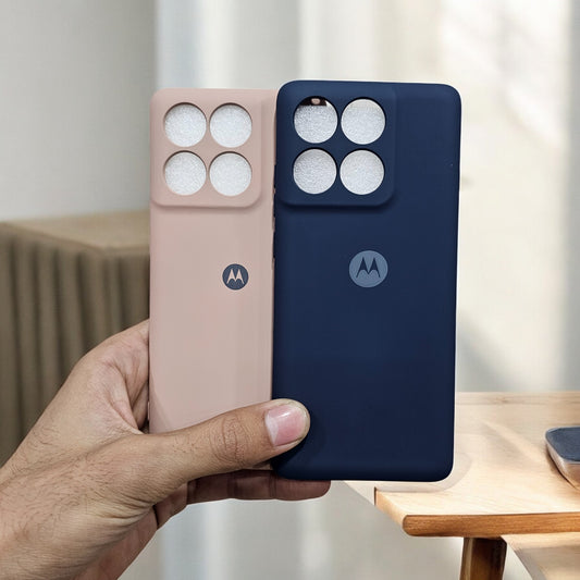 (Pack of 2) Motorola Edge 60 Pro 5G Silicone Case Cover - Pattern 4