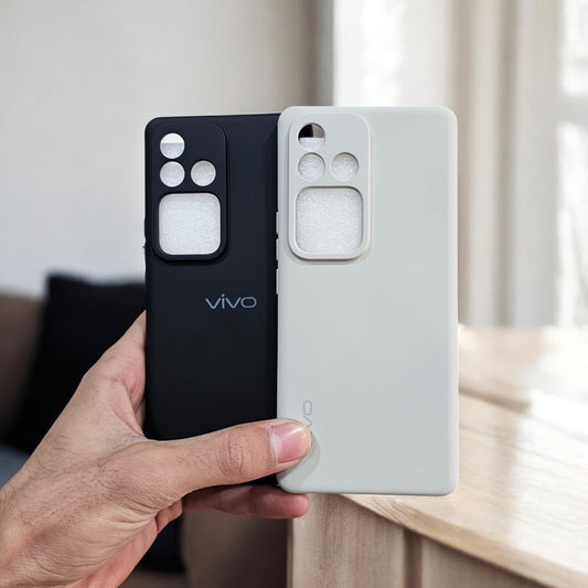 (Pack of 2) Vivo V30 5G Silicone Case Cover - Combo 10