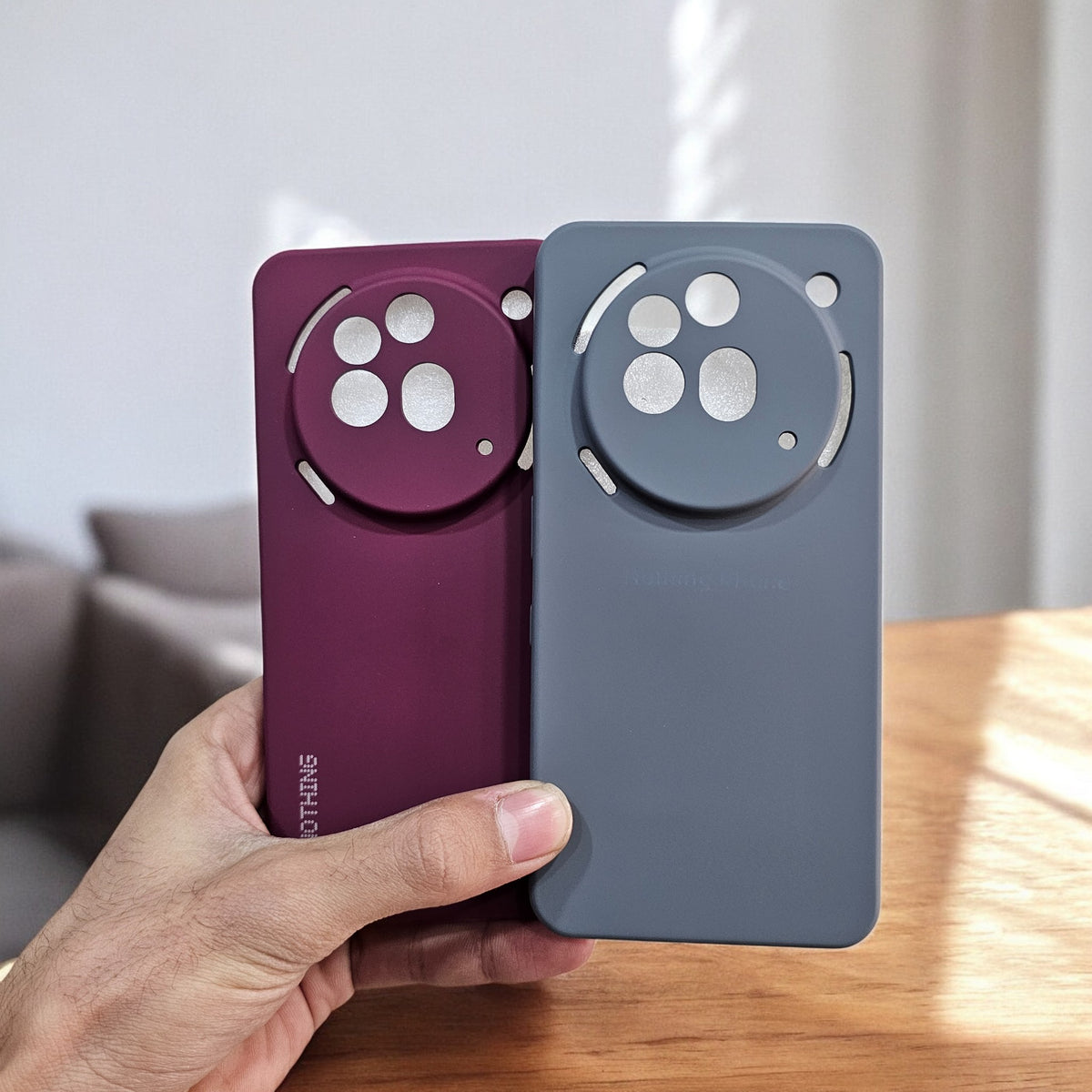 (Pack of 2) Nothing Phone 3A Pro 5G Silicone Case Cover - Combo 11