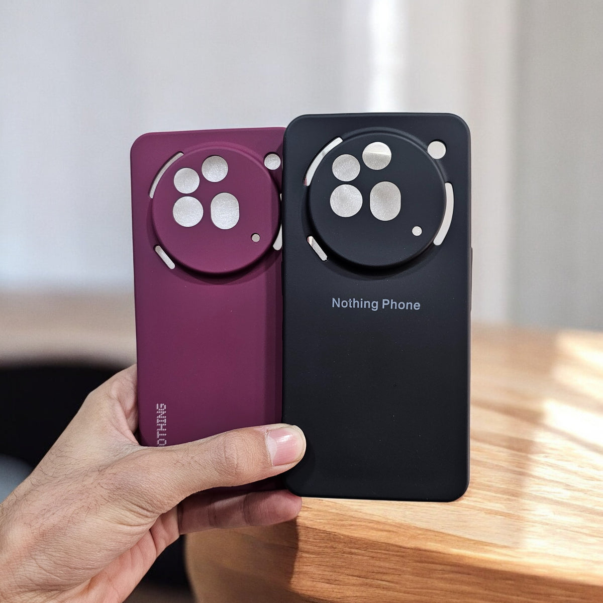 (Pack of 2) Nothing Phone 3A Pro 5G Silicone Case Cover - Combo 10