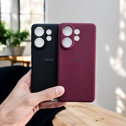 (Pack of 2) Vivo V60/T4 Pro 5G Silicone Case Cover - Combo 8