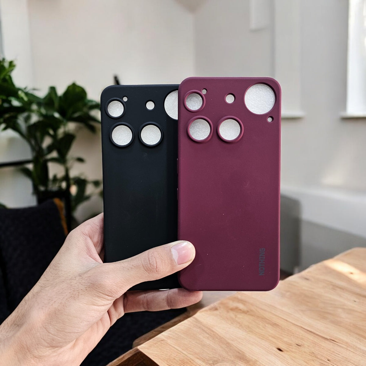 (Pack of 2) Nothing Phone 3 5G Silicone Case Cover - Combo 3