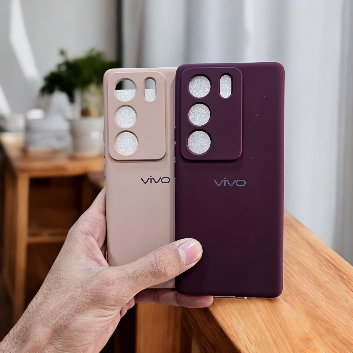 (Pack of 2) Vivo V29 5G Silicone Case Cover - Combo 12