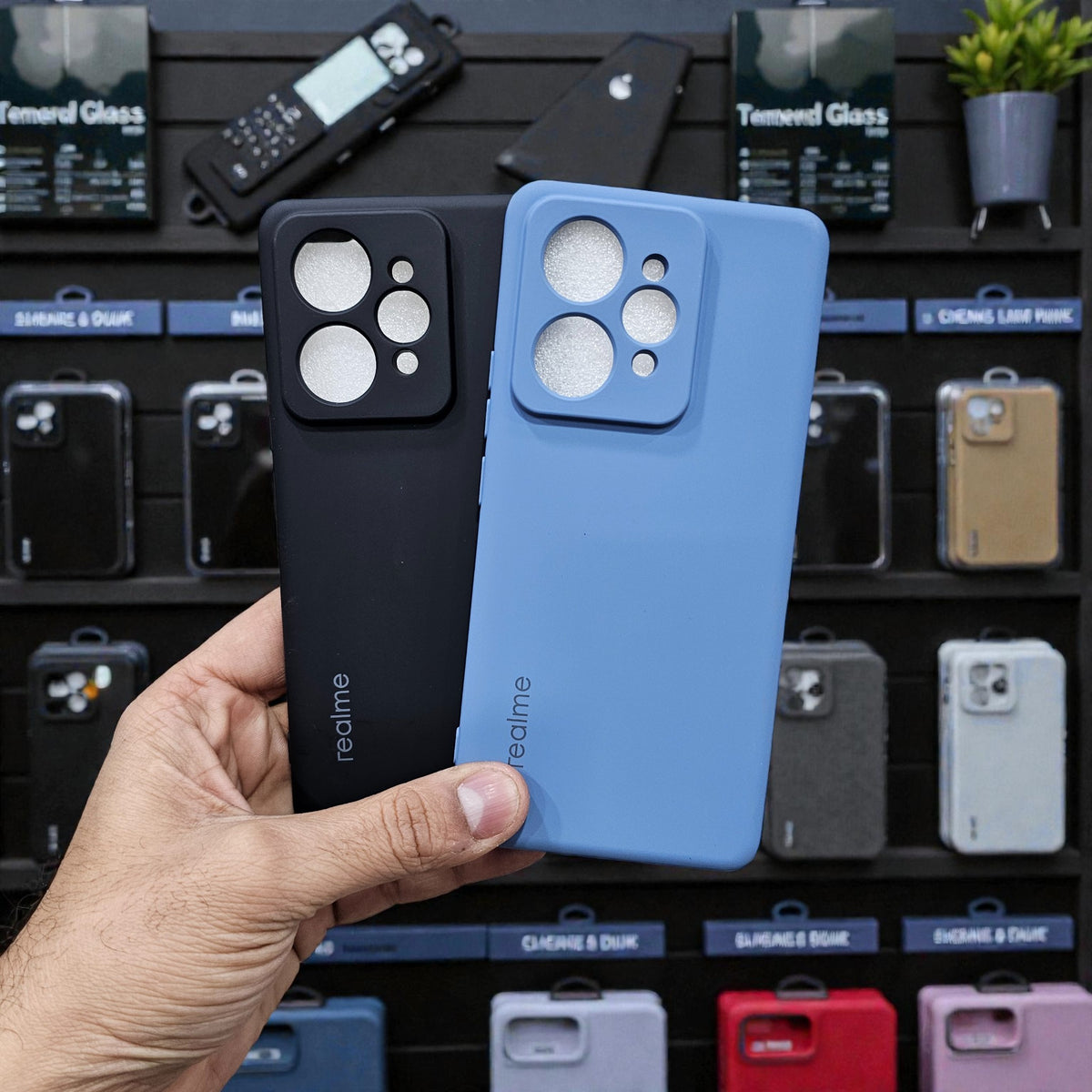 (Pack of 2) Realme 15 5G Silicone Case Cover - Combo 2