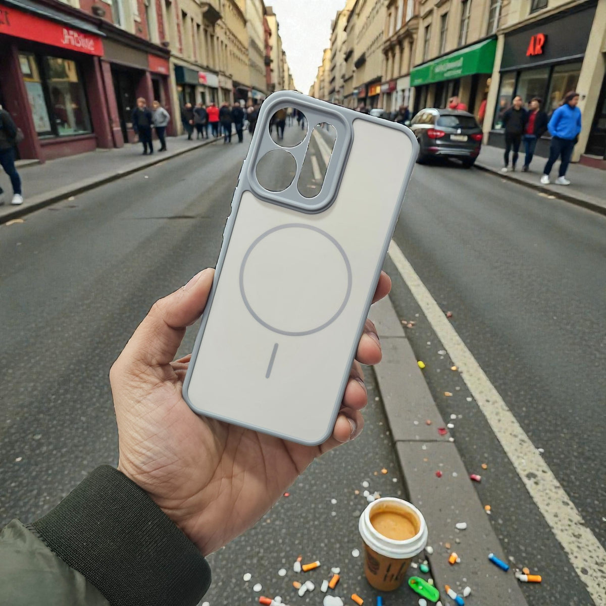 Oppo Reno 14 Pro 5g Premium Magsafe Printed New Candy Color Back Case