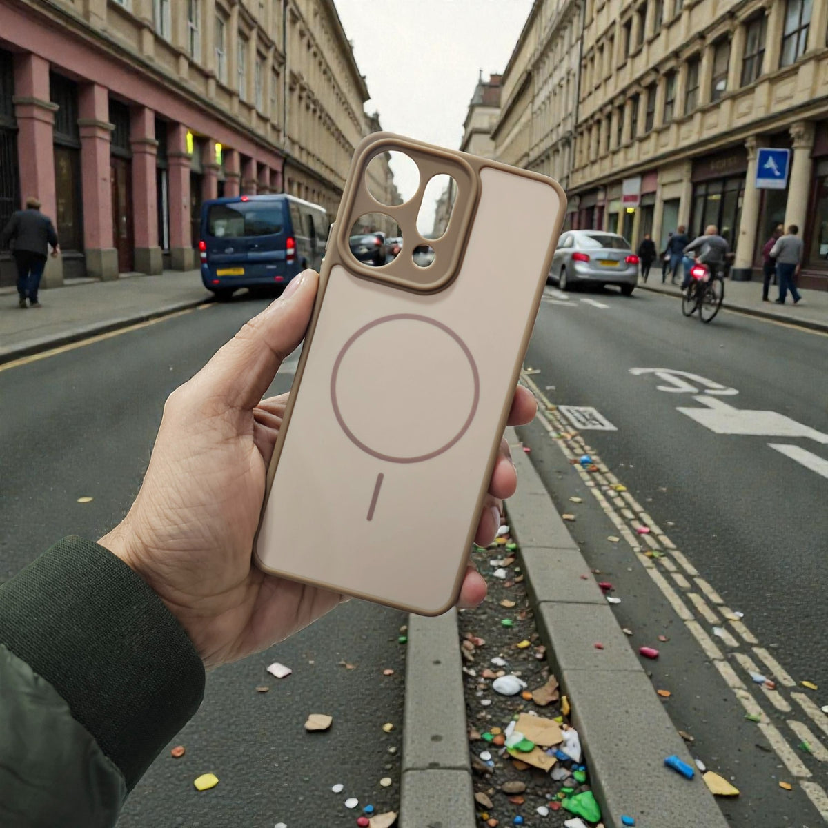 Oppo Reno 14 5g Premium Magsafe Printed New Candy Color Back Case