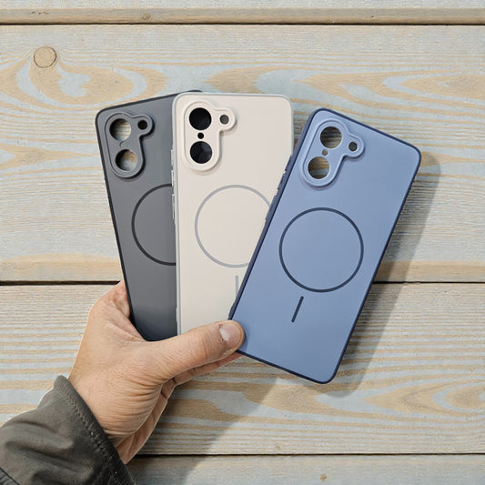 OnePlus Nord Ce 5 5g Premium Magsafe Printed Candy Color Back Case - Grey