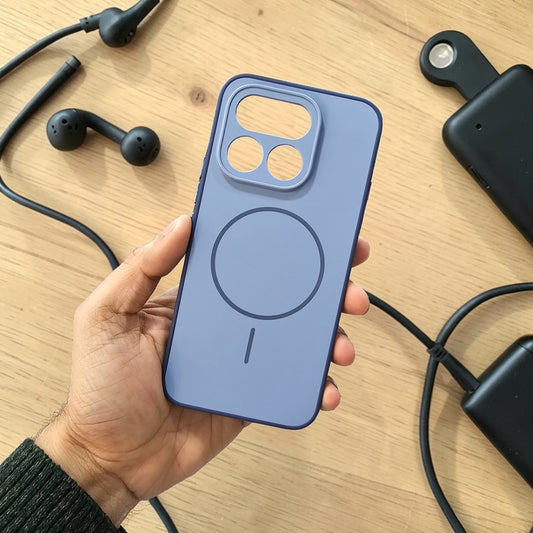 Realme 16 Pro Plus 5g Premium Magsafe Printed Candy Color Back Case - Blue